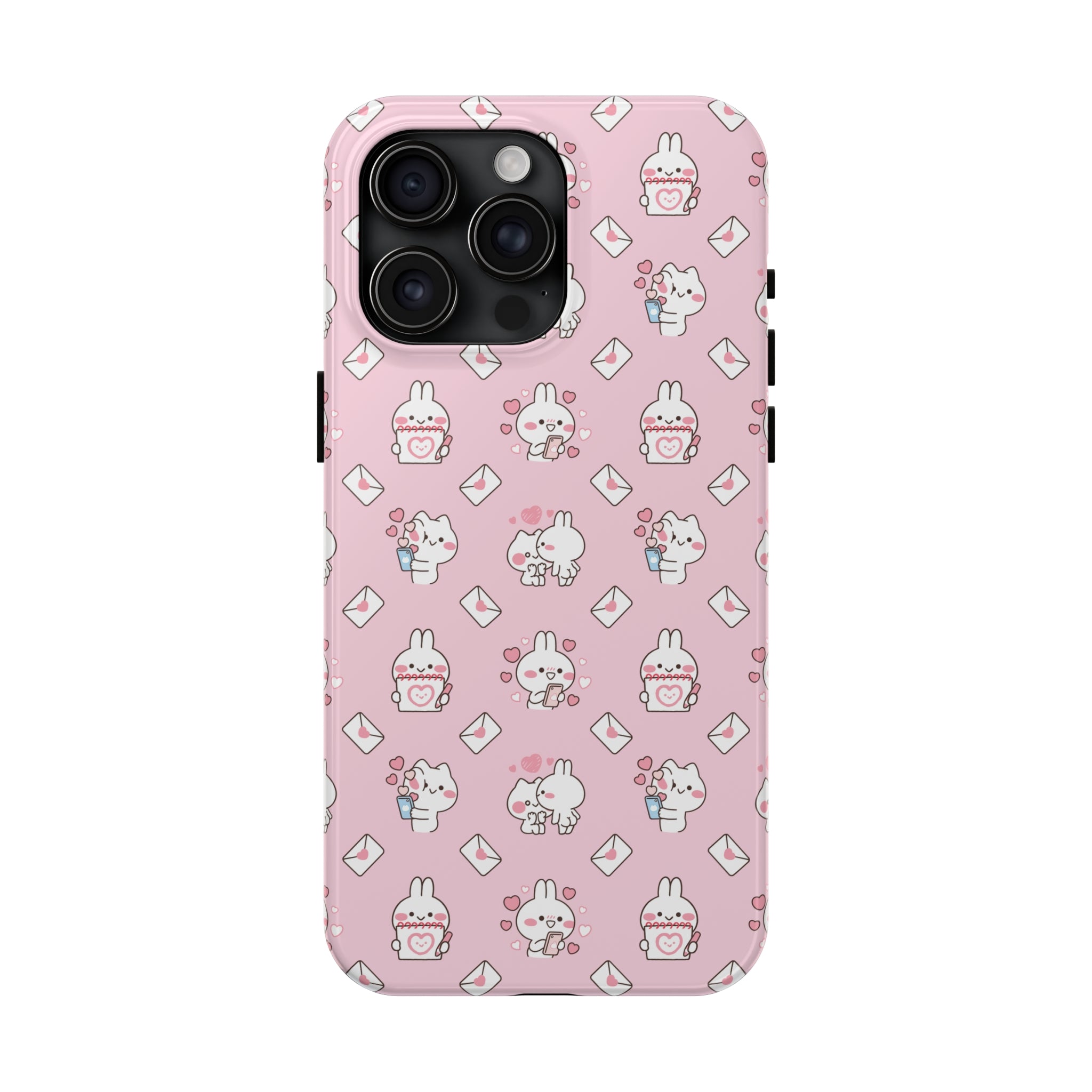 Mimi&Neko Love Letter - iPhone Case